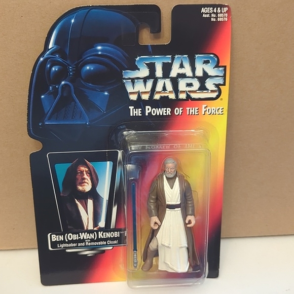 Star Wars Other - 🌟NWT Vintage Star Wars The Power of The Force Ben Obi Wan